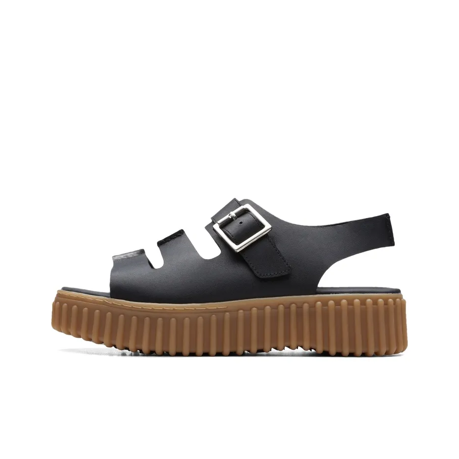 Clarks Tuoqiu Коллекция Пляжные сандалии Женские Черный