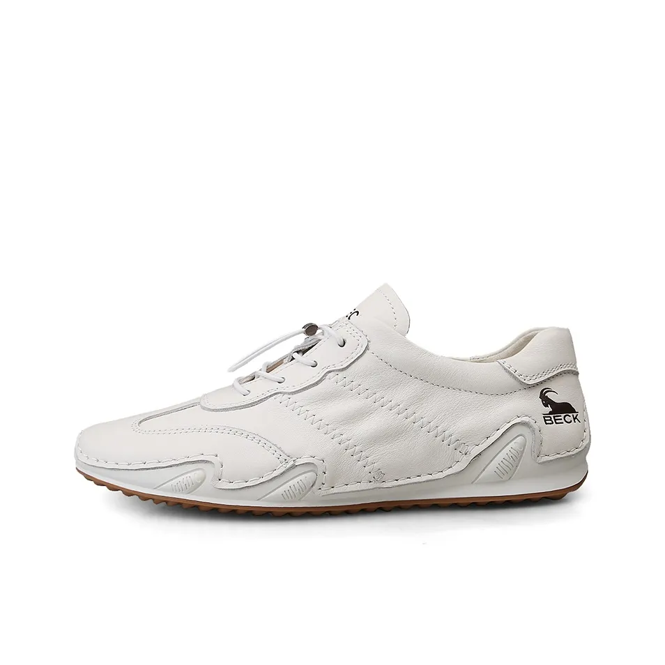BECK Anti Slip Wear Resistant Low Top Casual Shoes Women's White
