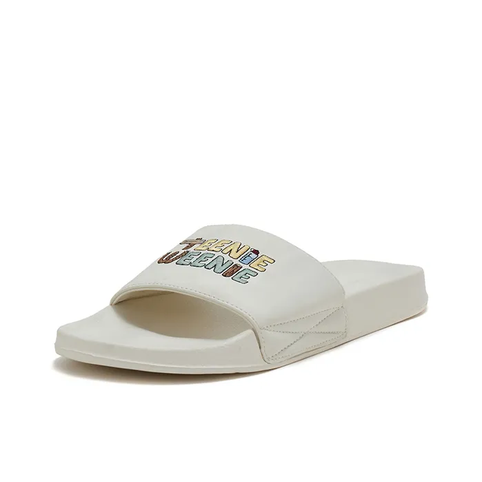 JEON HWANGIL x Teenie Weenie Men Character Slippers Unisex White