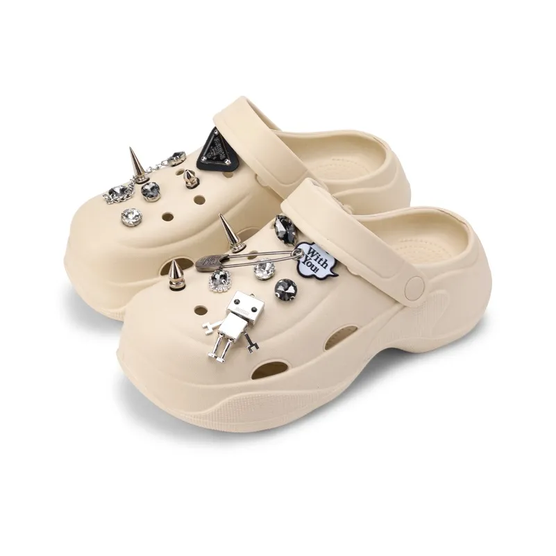XMISTUO Fashion Platform Versatile Clogs Women's
