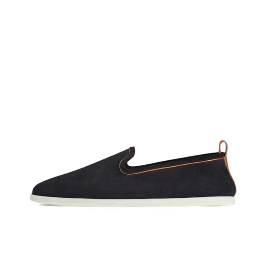 Loro Piana Casual Shoes Men's Marine Blue