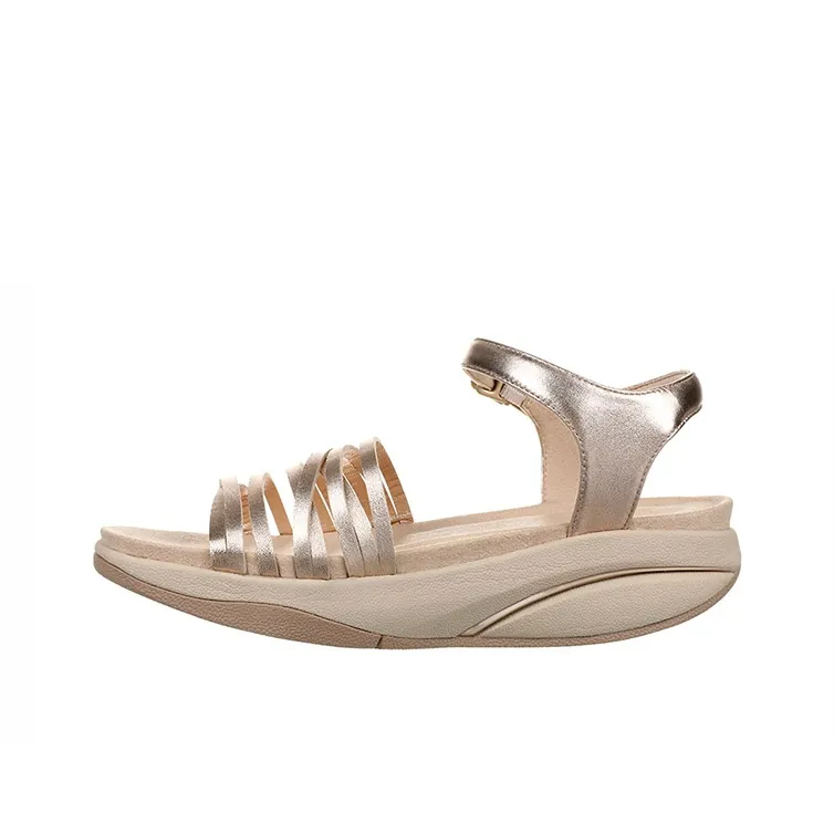MBT Пляжные сандалии Золотой Женские
