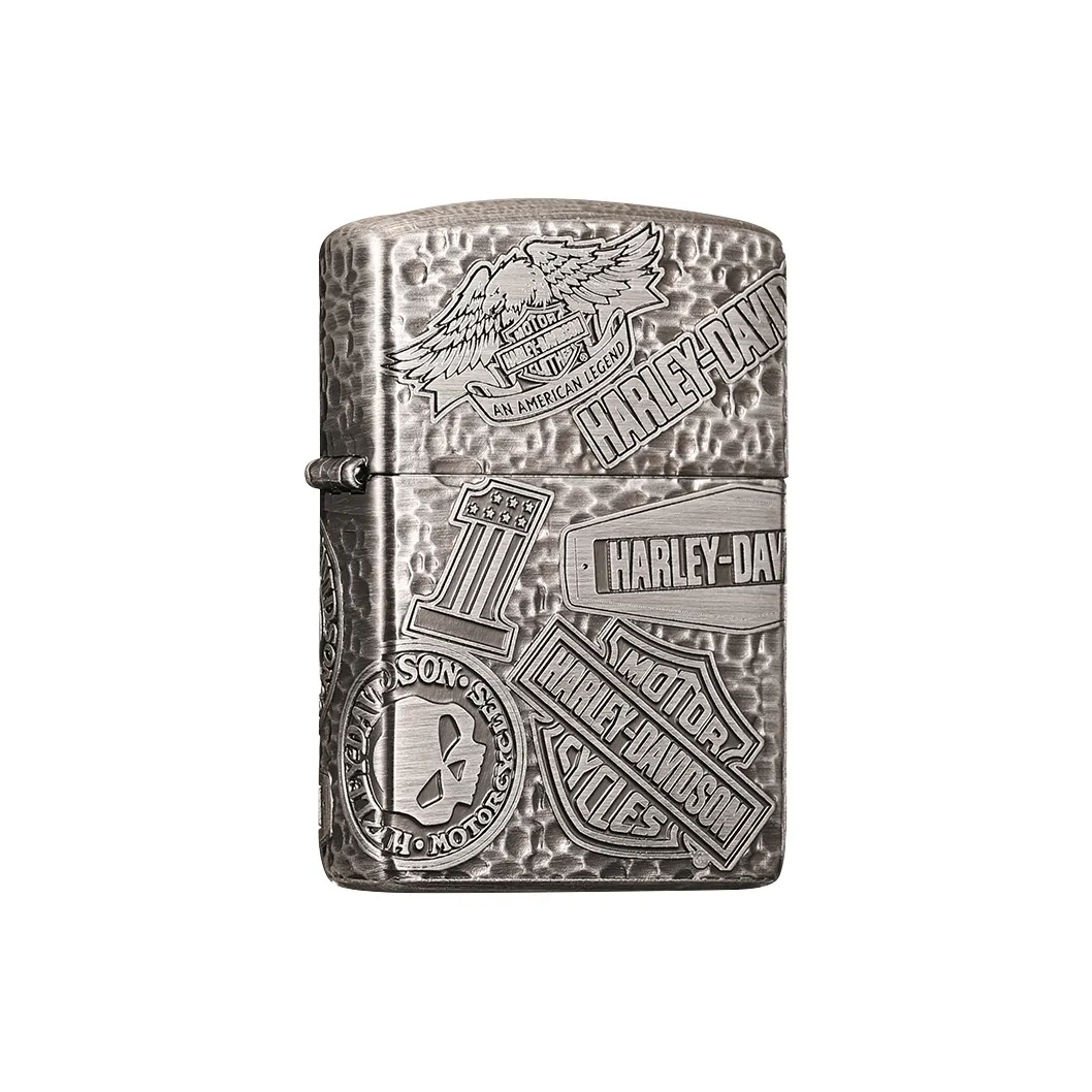 ZIPPO Carved Armor Harley 11 Chapter Windproof Kerosene Lighter