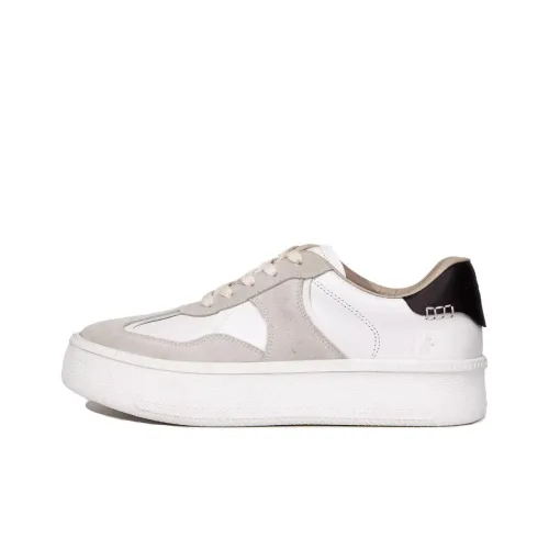 Half awake Кроссовки для скейтбординга Low Top Экрю Женские