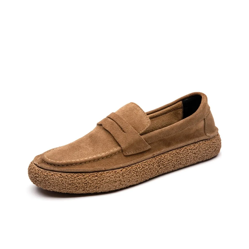 GIHO Loafers Men's Brown