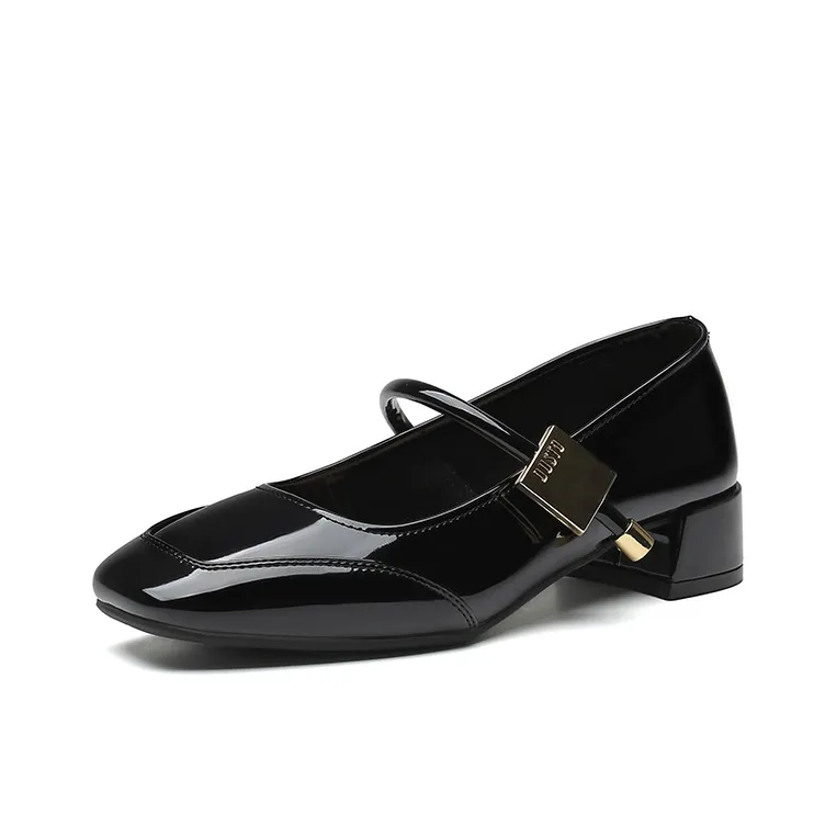 DUSTO Грубый каблук Туфли Мэри Джейн Женские