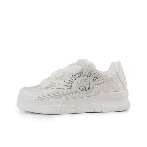 JUICY COUTURE Кроссовки для скейтбординга Low Top Крем Женские