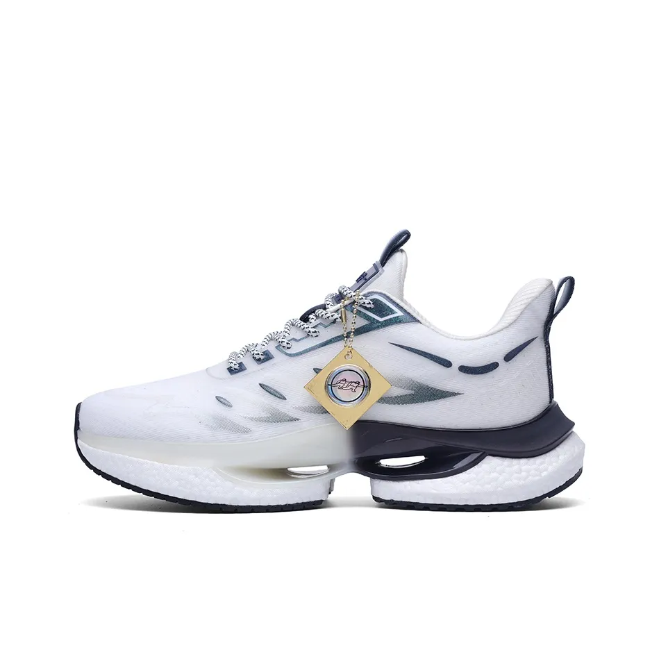 Paco Races Slip-resistant Abrasion-resistant Breathable Low-Top Running Shoes Unisex White Пако Рейсес Противоскользящие Устойчивые к истиранию Дышащие Низкие Кроссовки для Бега Унисекс Белые