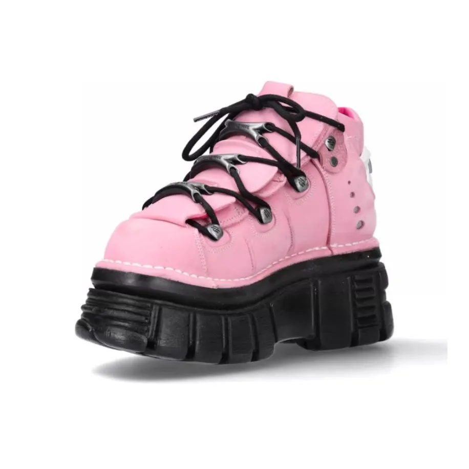 NEW ROCK Low Top Casual Shoes Women's Pink Person