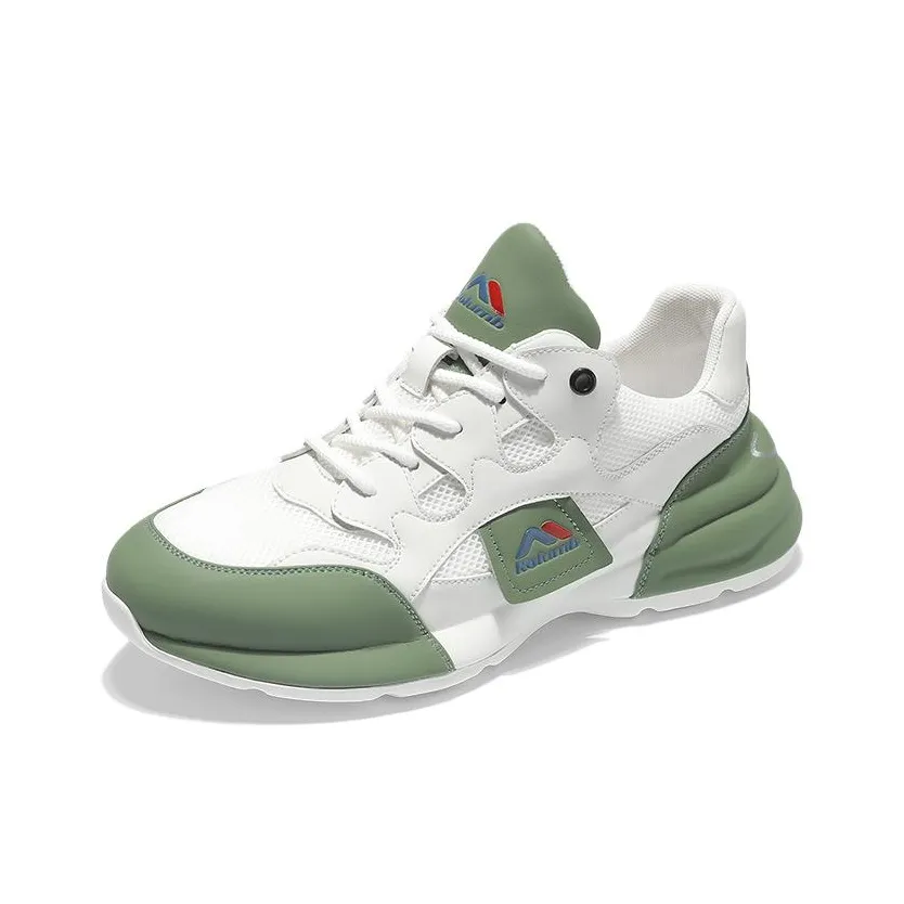 KOLUMB Амортизация Водонепроницаемый And Дышащий Низкий Топ Casual Мужской Белый Зеленый