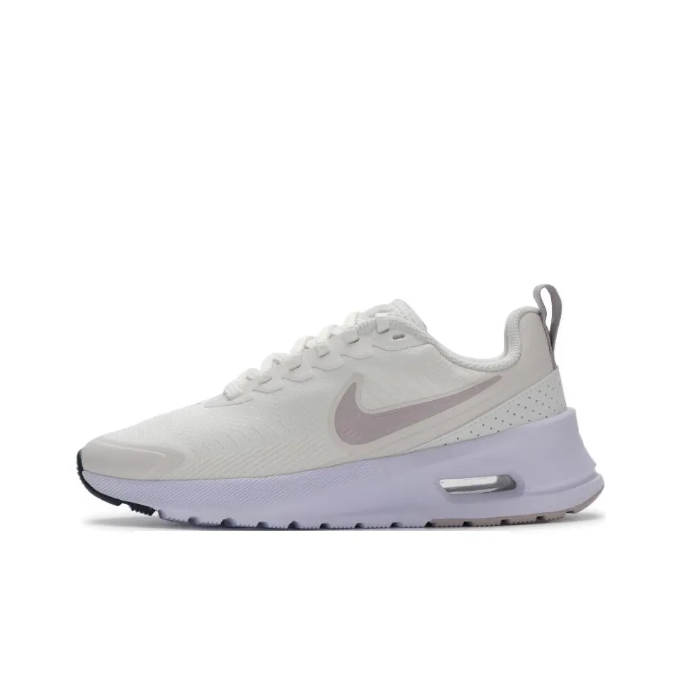 Nike Air Max Nuaxis Low Топ Кэжуал Женские Белые
