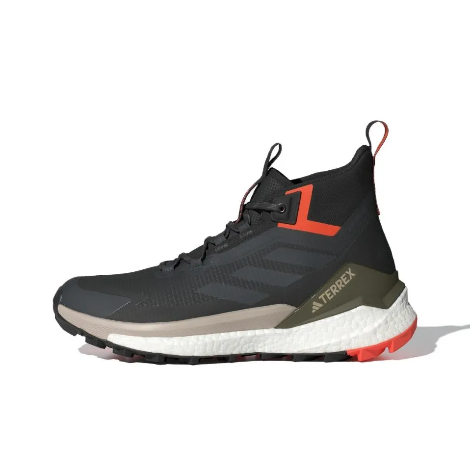 adidas Terrex FREE HIKER 2,0 Slip Устойчивый к истиранию Высокий Топ Походная обувь Мужская Черный