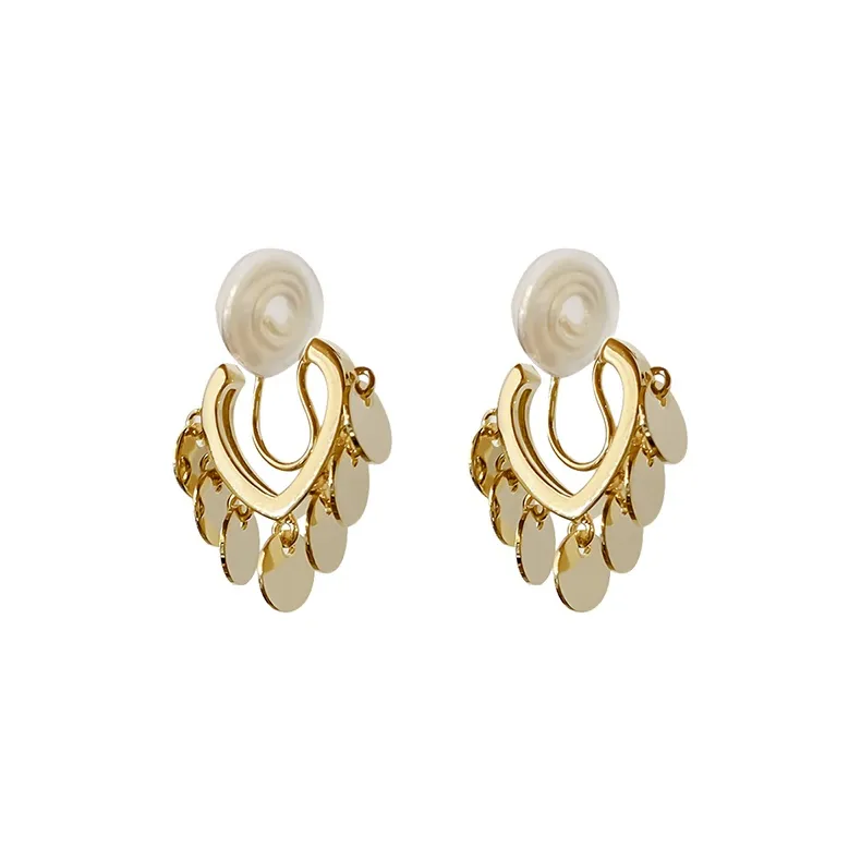 LILY LOTTY Сплав Нижняя заколка Серьги On Женские