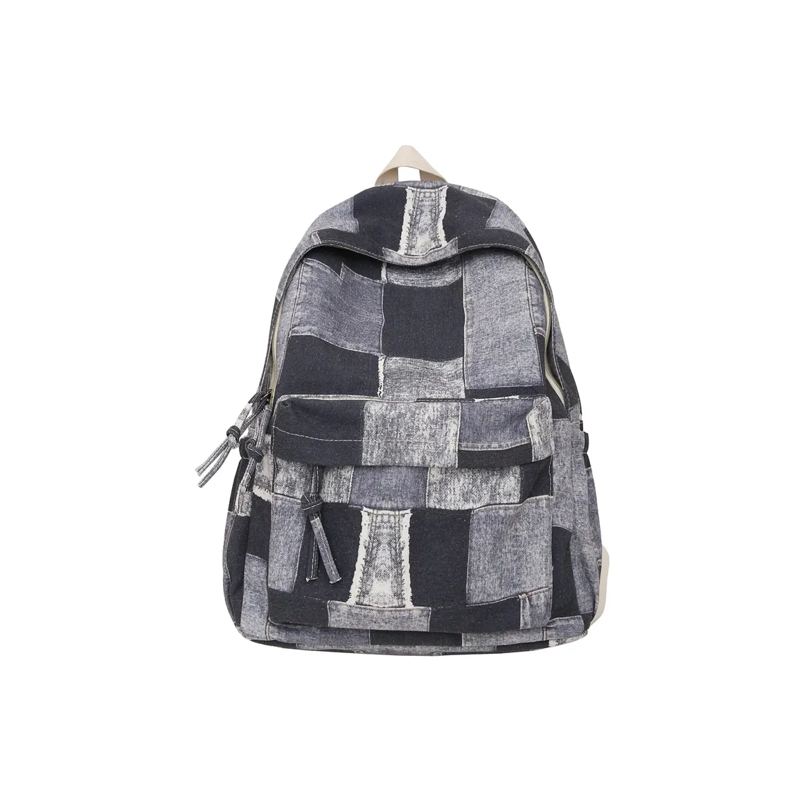 BRABOSTON Canvas Backpack Unisex Black/Pink/Brown/Blue