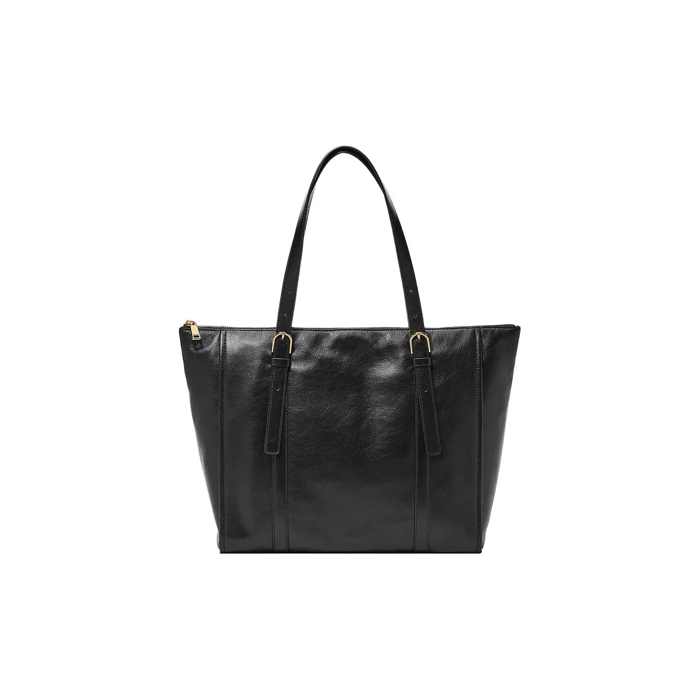 FOSSIL Leather Handbag, Shoulder Bag Regular Women's Black