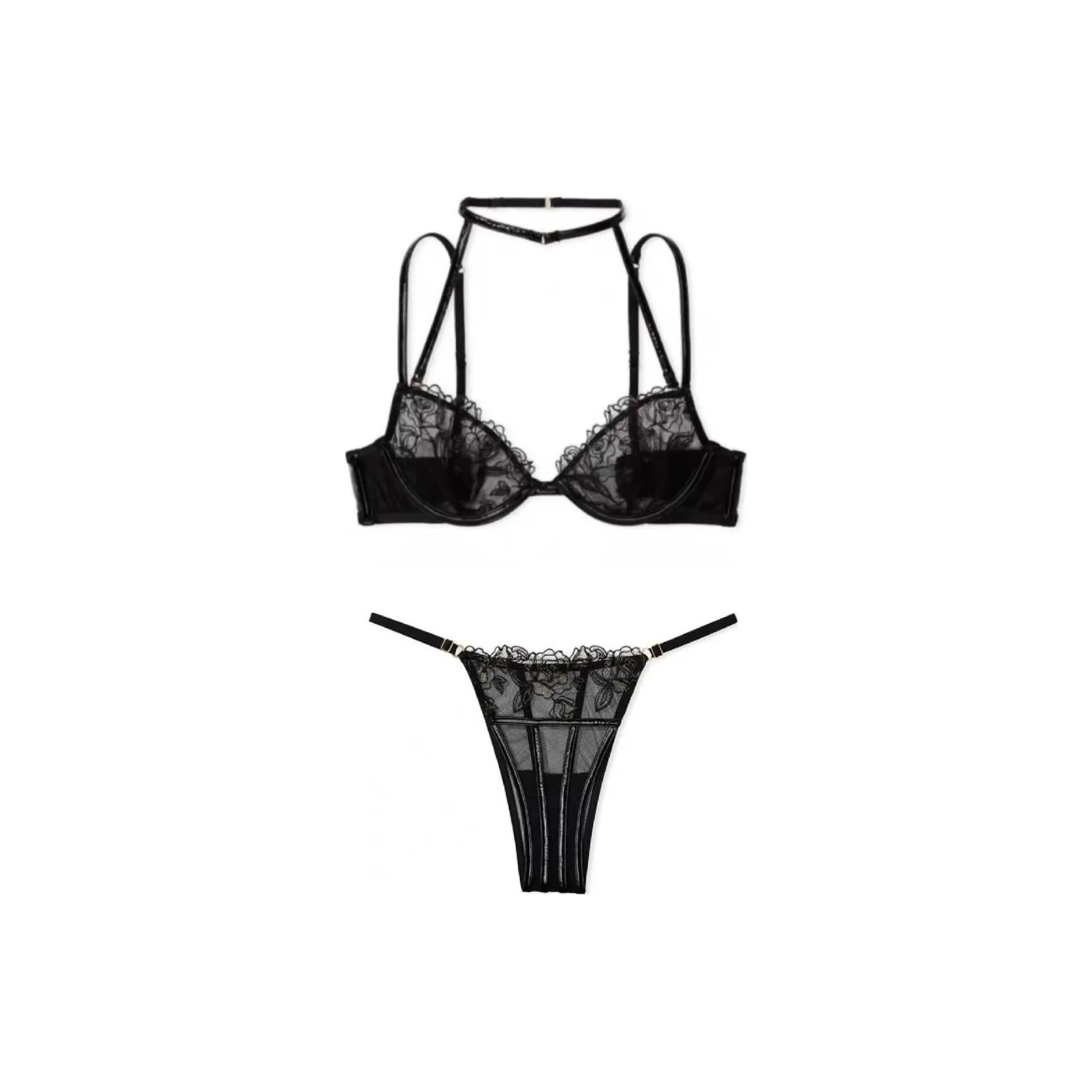 Victoria's Secret Комплект нижнего белья для женщин черный