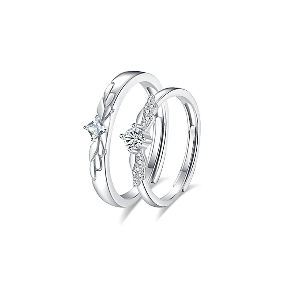 MUYAN Сплав Twin Angel Ring Unisex