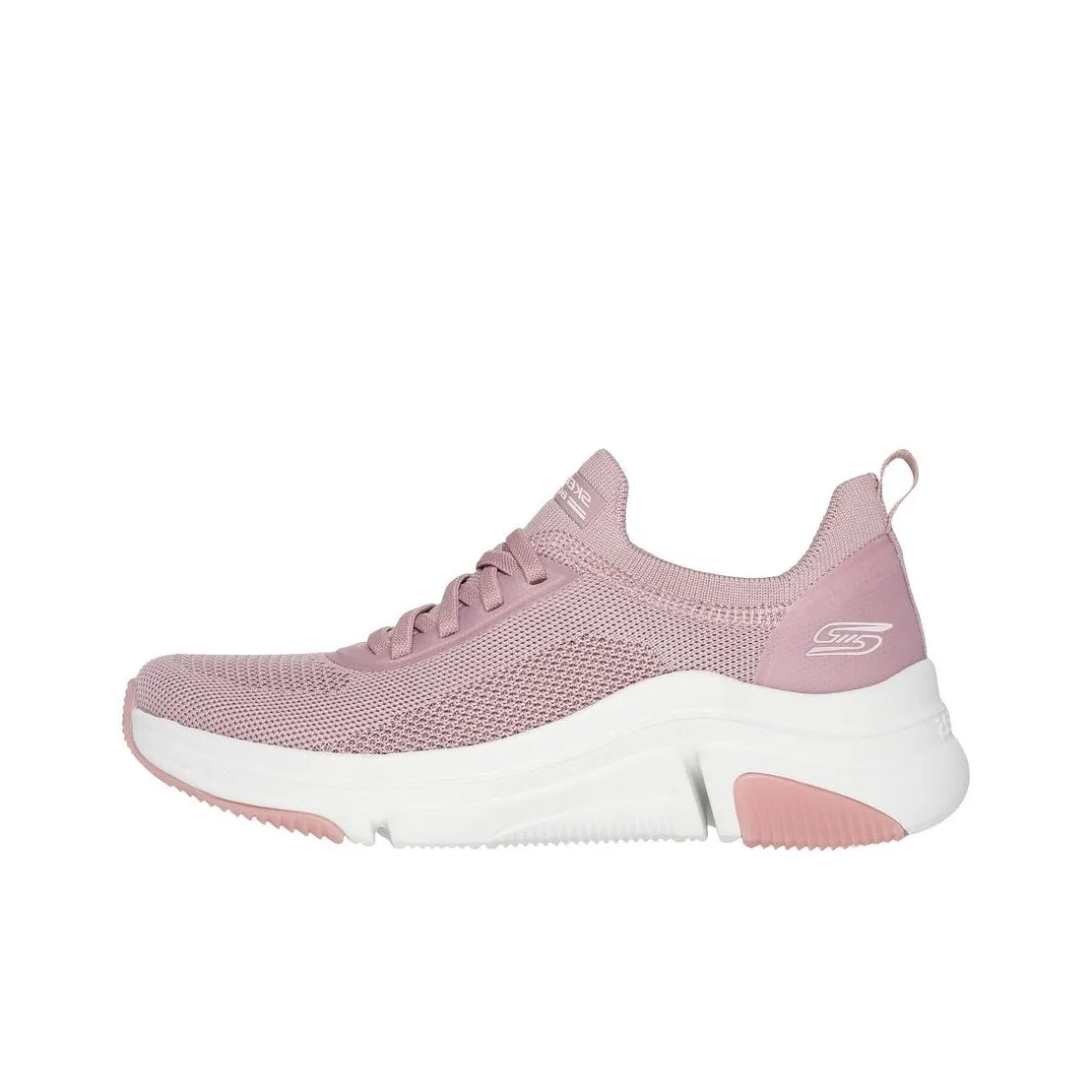 Skechers BOBS Sport Low Top Casual Shoes Women's Pink White
