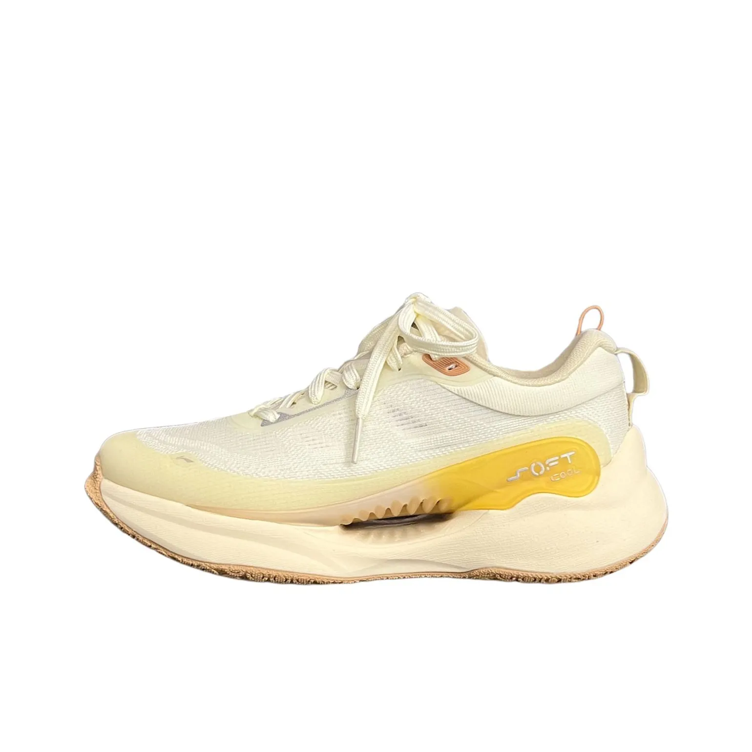 LINING Soft COOL Устойчивый к истиранию Отскок Низкий Топ Casual Женский Бежевый