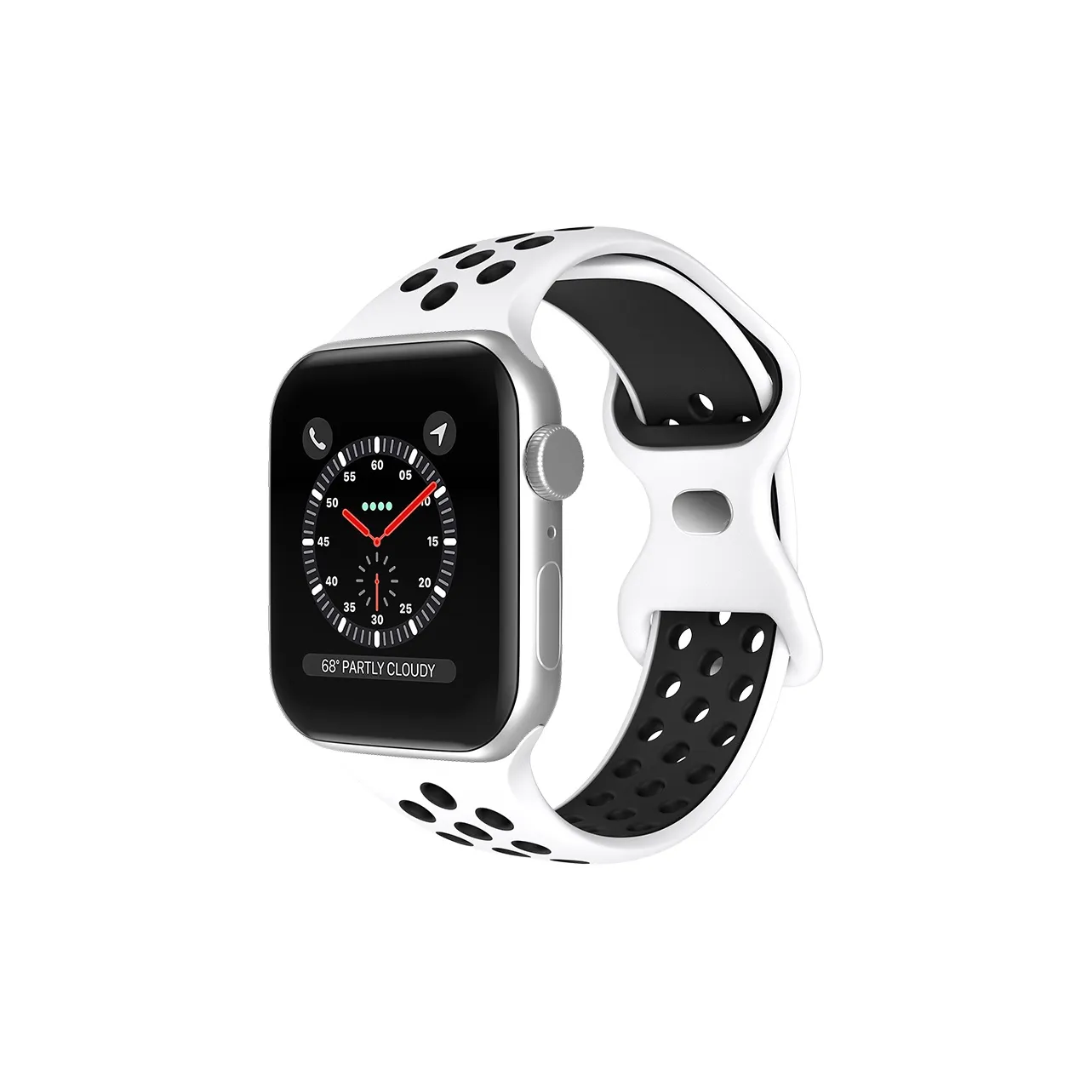 Vobafe Ремешок Apple Совместимость Силиконовый Материал 49 мм