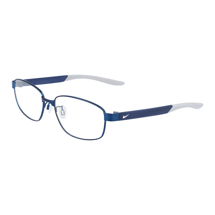 nike Металл Квадрат Оправы для очков Мужской Синий