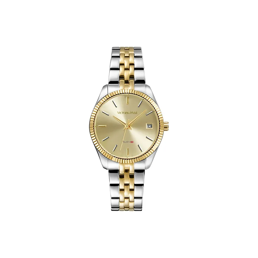 VICTORIA·HYDE Наручные часы Кварцевый механизм Розовое золото Циферблат Женские часы