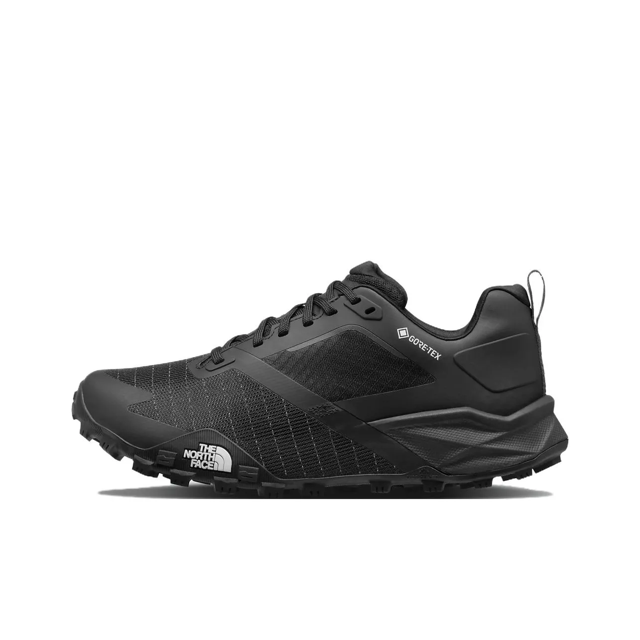 THE NORTH FACE Offtrail Anti Slip Wear Resistant Low Top Running Shoes Men's Black