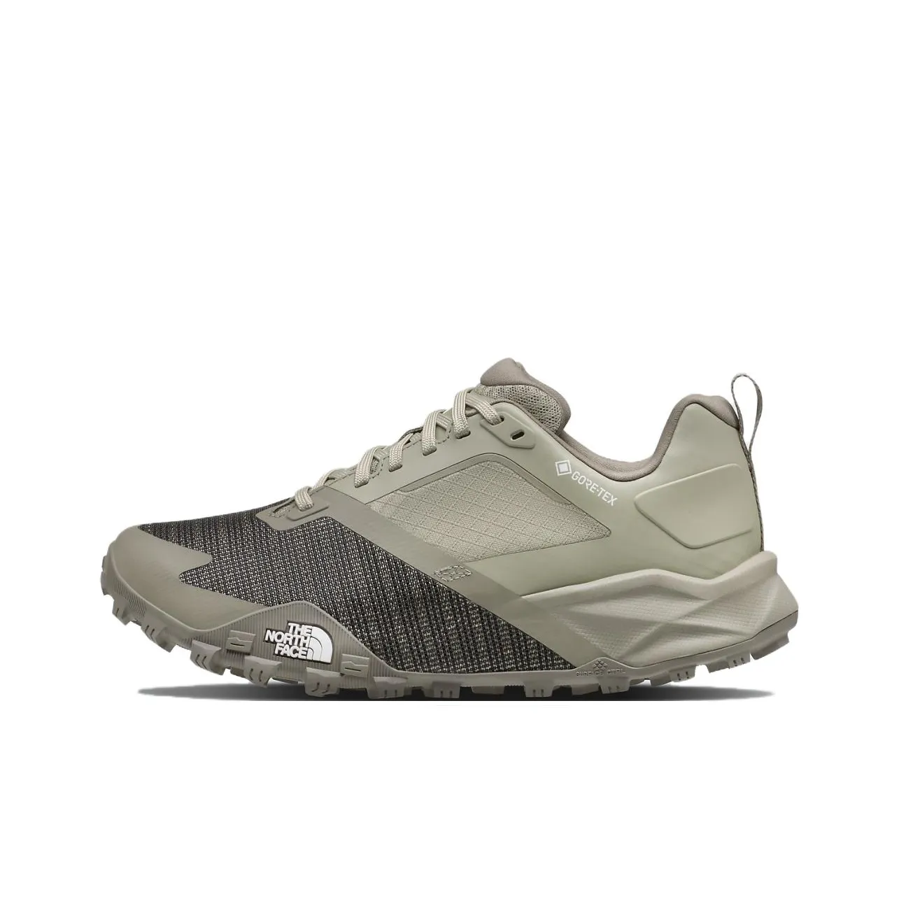 THE NORTH FACE Offtrail TR противоскользящие устойчивые к истиранию низкий топ беговые кроссовки мужские зеленый черный