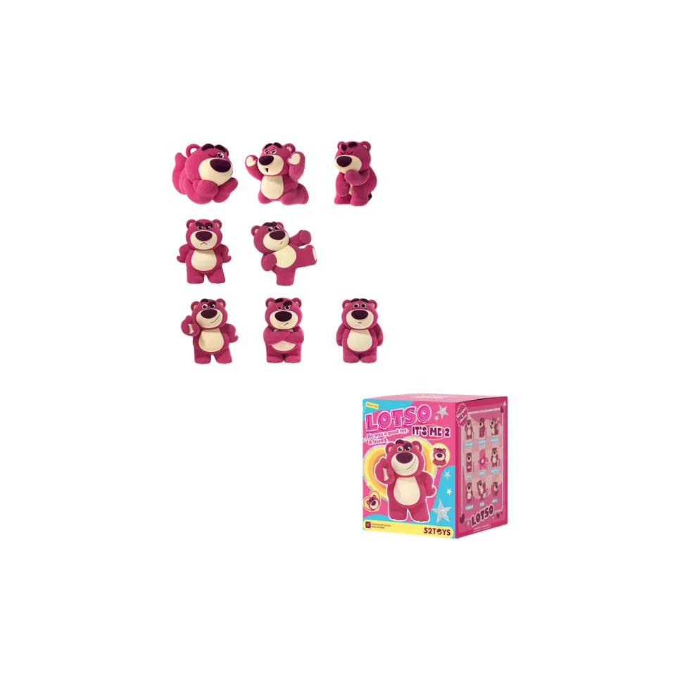 52TOYS X Disney Toy Story Лотсо IT'S ME 2 Сюрприз-боксы Один Mystery Коробка Целая Коробка 8 шт