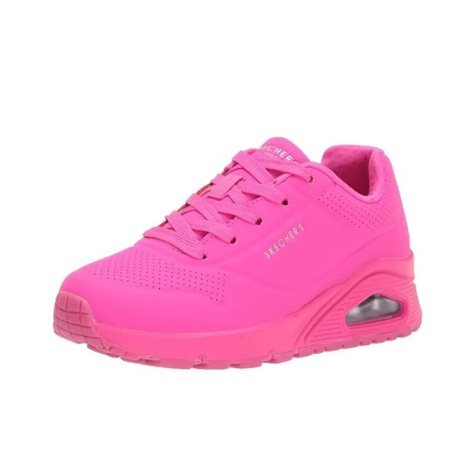 Skechers Uno Low Топ Casual Женский Розовый