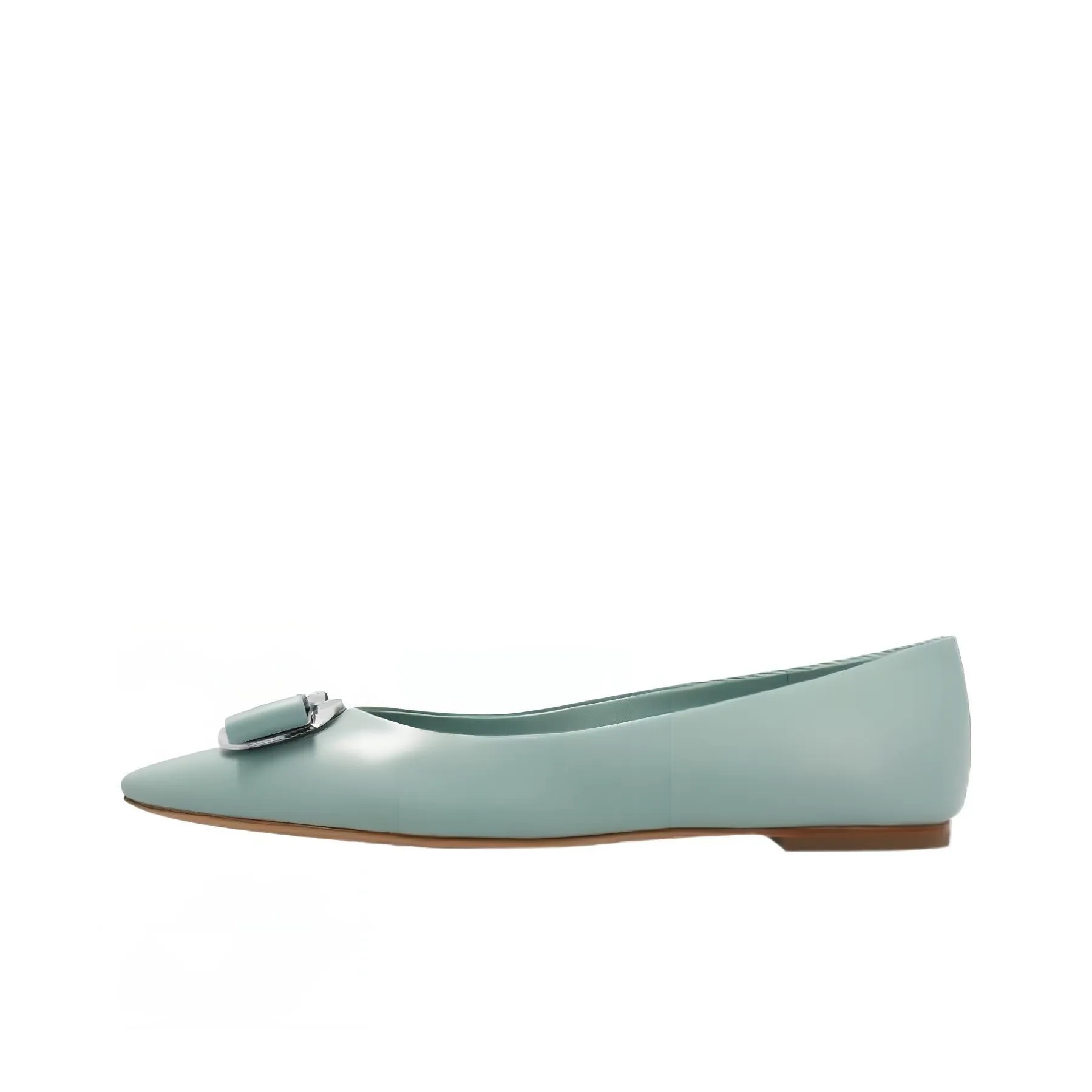 FERRAGAMO New Vara-bow Lambskin Ballerina Shoes