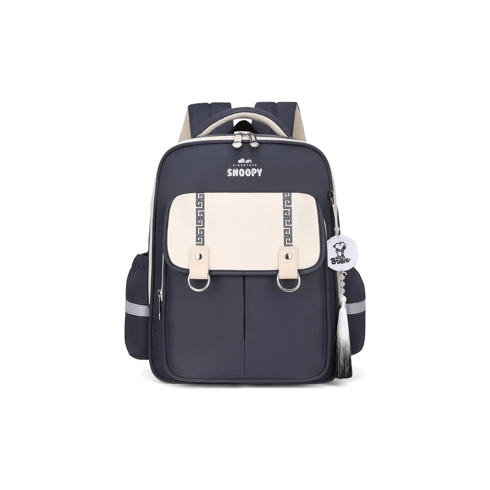 SNOOPY Полиэстер Студенческая Сумка Детская Черная Синяя Розовая Зеленая