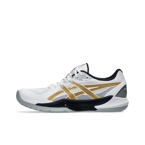 Asics POWERBREAK FF Кроссовки для тренировок Низкие Белый/золотой Мужские