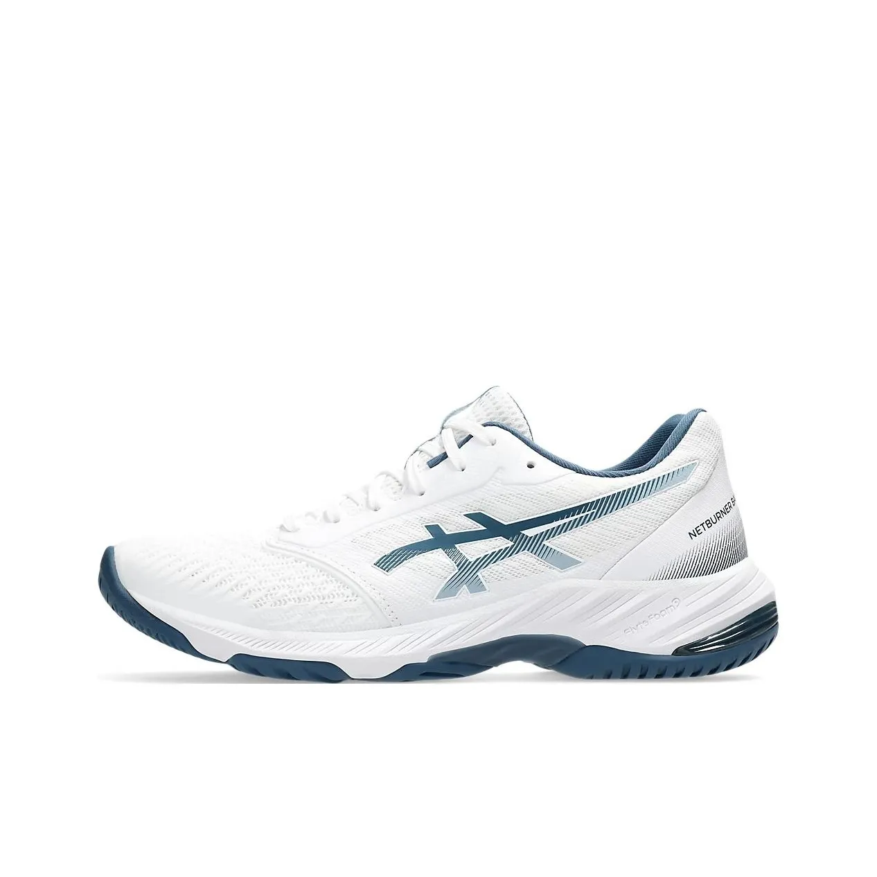 ASICS Netburner Ballistic FF 3 Low Топ Волейбольные кроссовки Унисекс Белый Синий