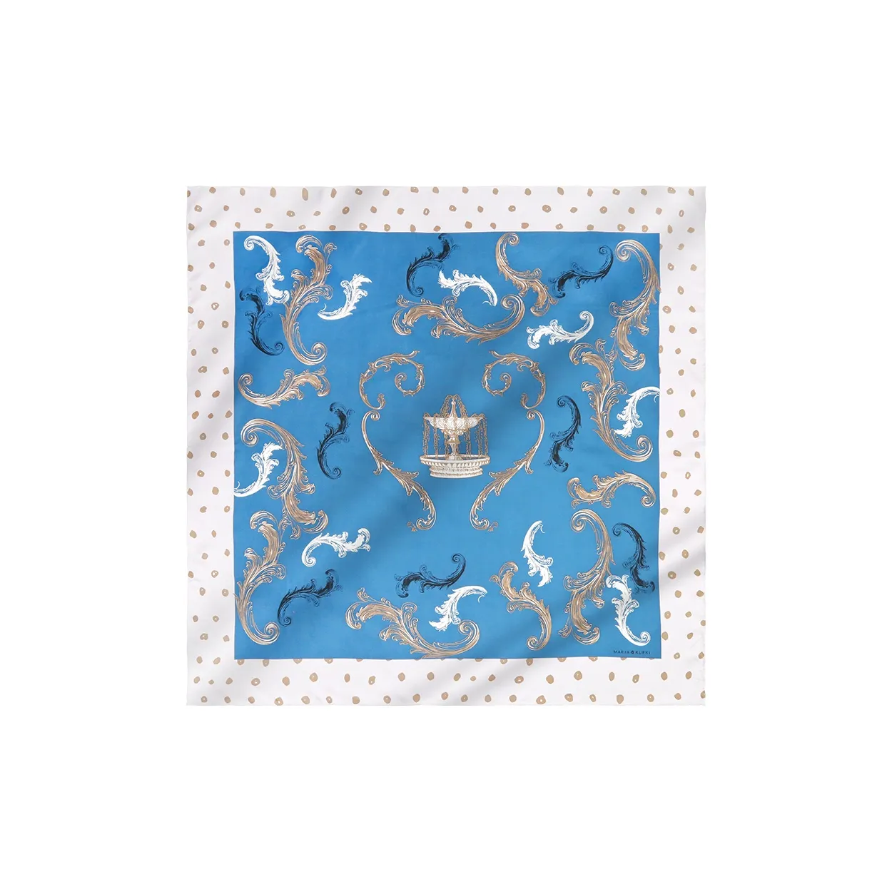 MARJAKURKI Шелковые шарфы для женщин