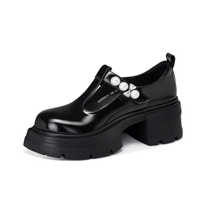 JESSICA SOPHIA Mary Jane Shoes Женские Черные