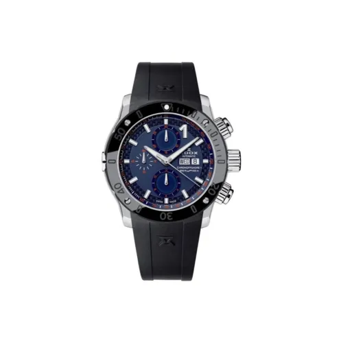 EDOX Автоматический Механический Часы Мужские Movement 45 мм Синий