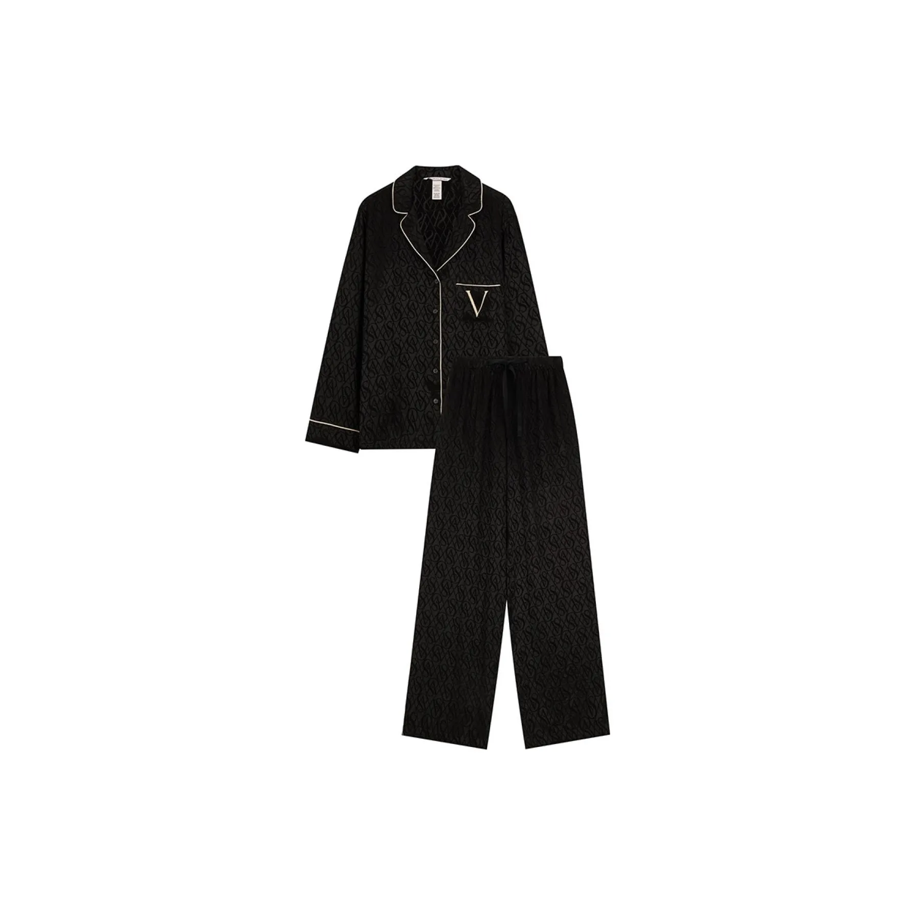 Victoria's Secret Pajama Комплект Женский Черный