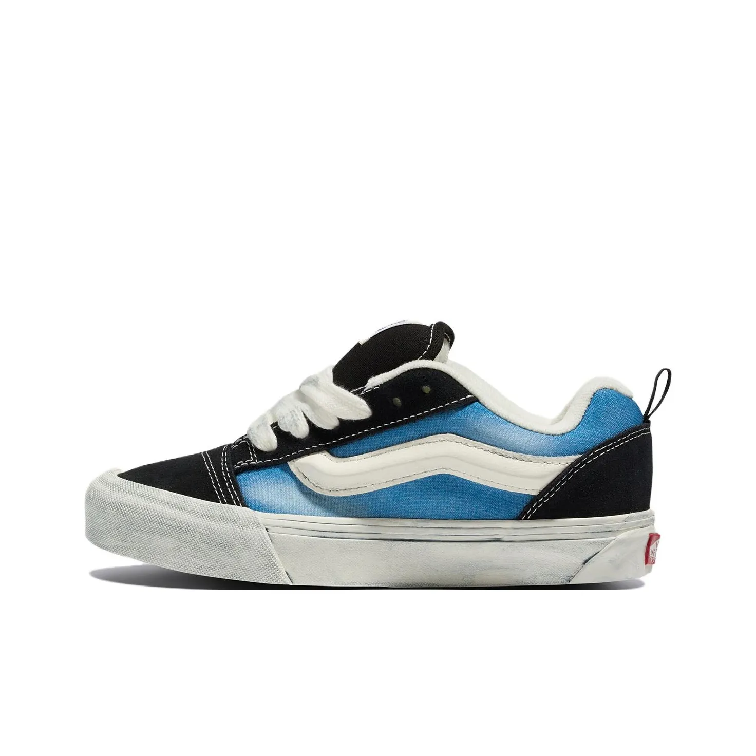 Vans Ударостойкие и устойчивые к истиранию низкие кроссовки для скейтбординга унисекс синие черные