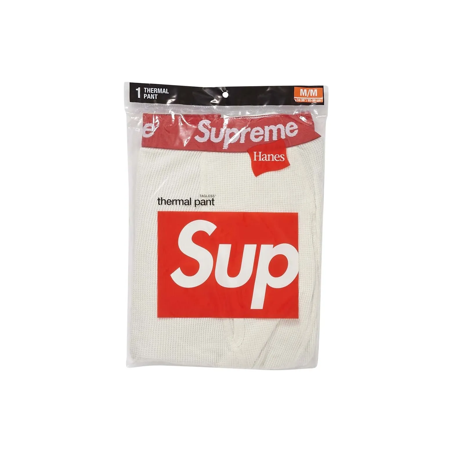 Supreme X Hanes Bones Thermal Pant 1 Pack 'Natural'