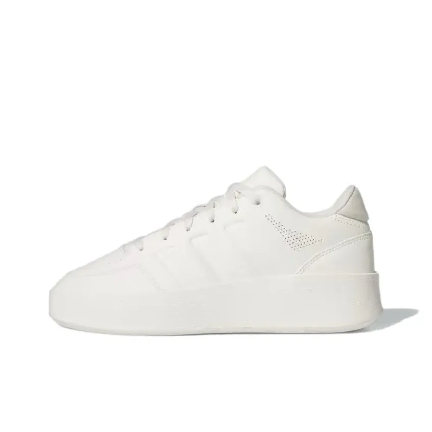 Adidas Mullaly Slip Resistant Abrasion Resistant Низкий Топ Casual Унисекс Белый