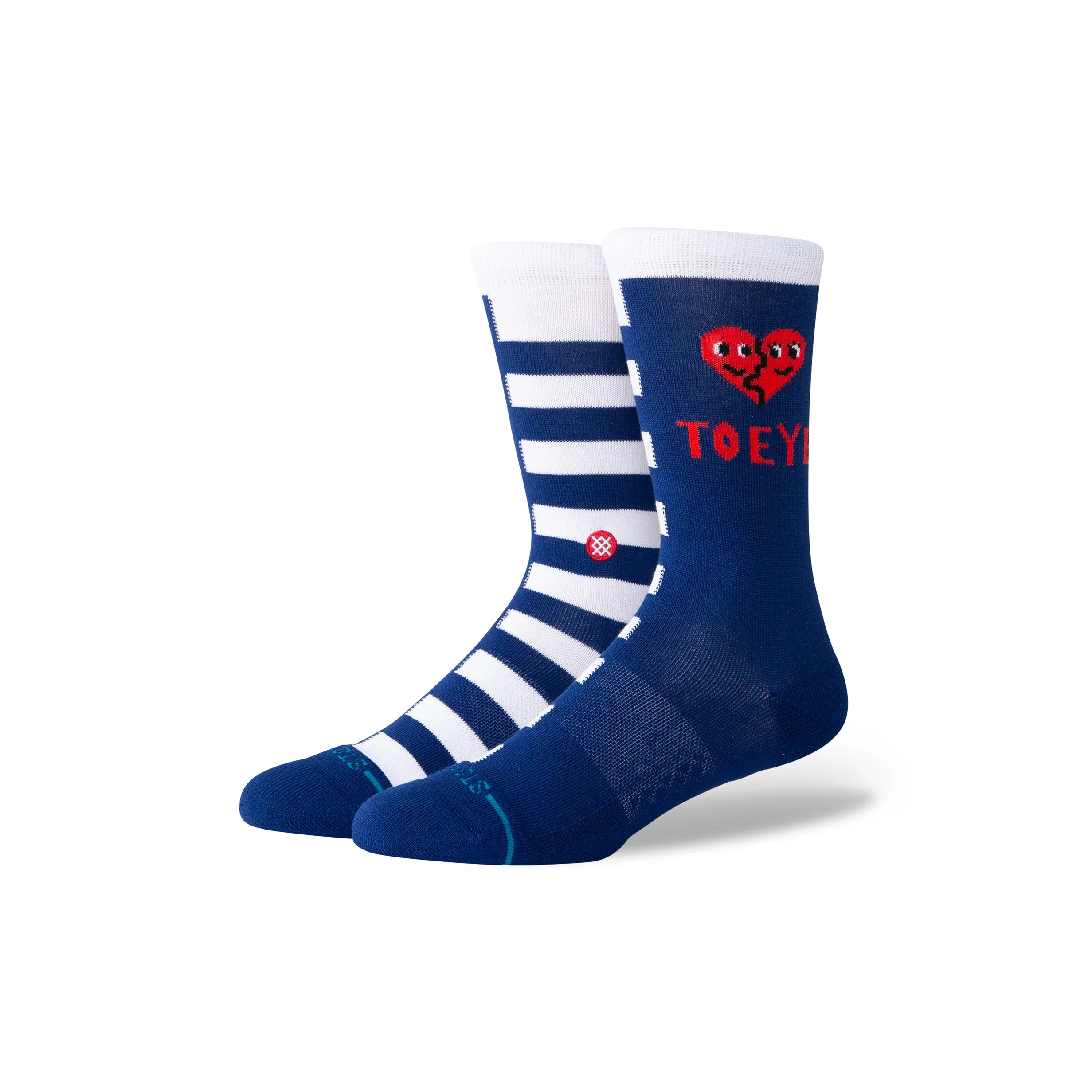 STANCE Crew Socks Unisex 1 Pack Blue