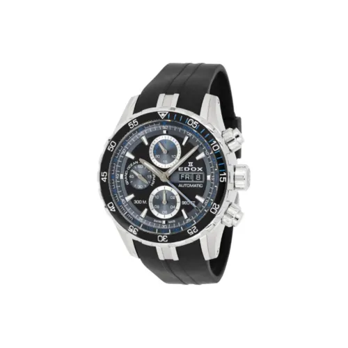 EDOX Автоматический Механический Часы Мужские Movement 45 мм Черные