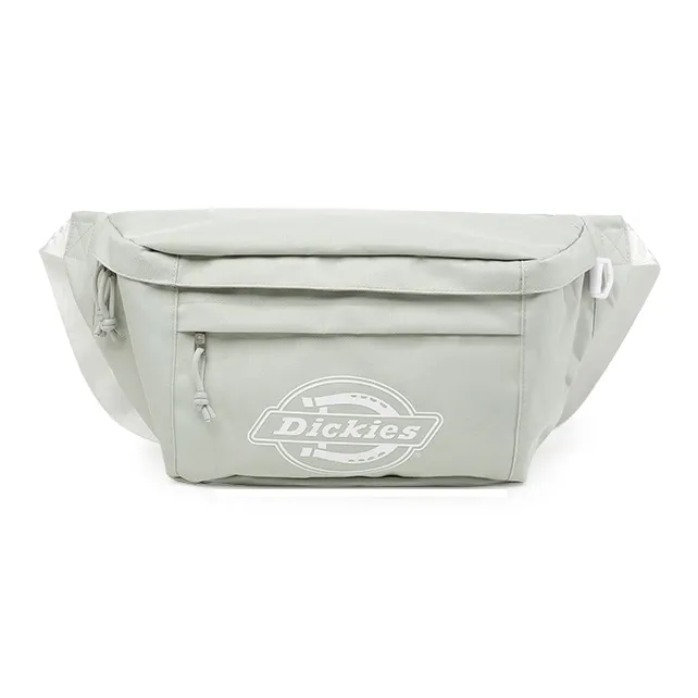 Dickies Полиэстер Одно плечо Через плечо Бананка Сумка через плечо Большая Унисекс Туманно-серый Зеленый Черный Экрю