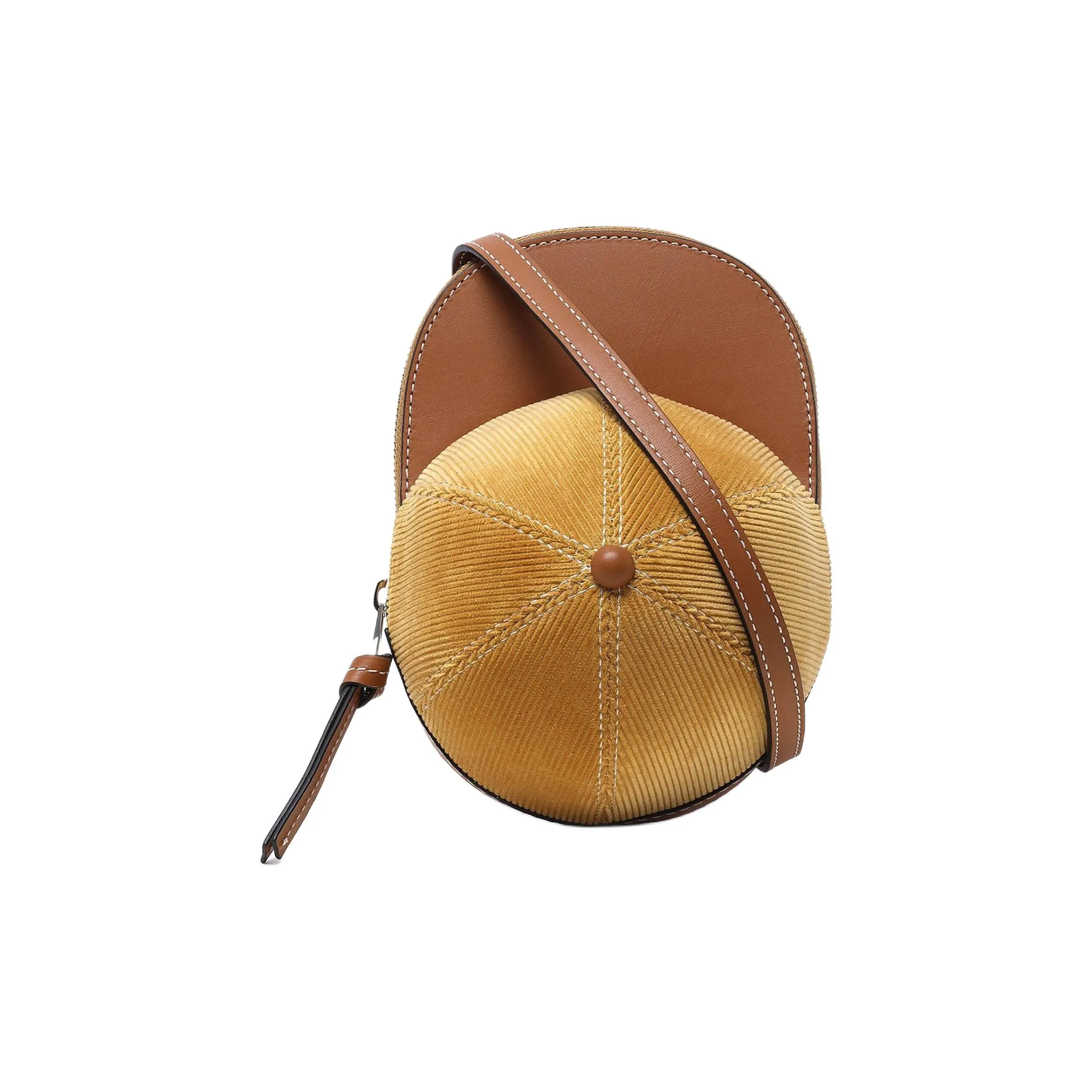 JW Anderson Baseball Cap Motif Zipped Shoulder Bag
