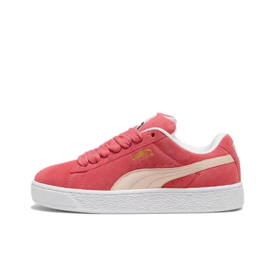PUMA Suede Series Low Top Skateboard Shoes Unisex Red