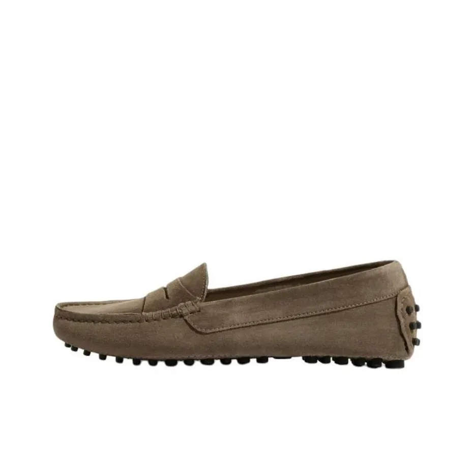 SCAROSSO Ashley Suede Loafers Women's