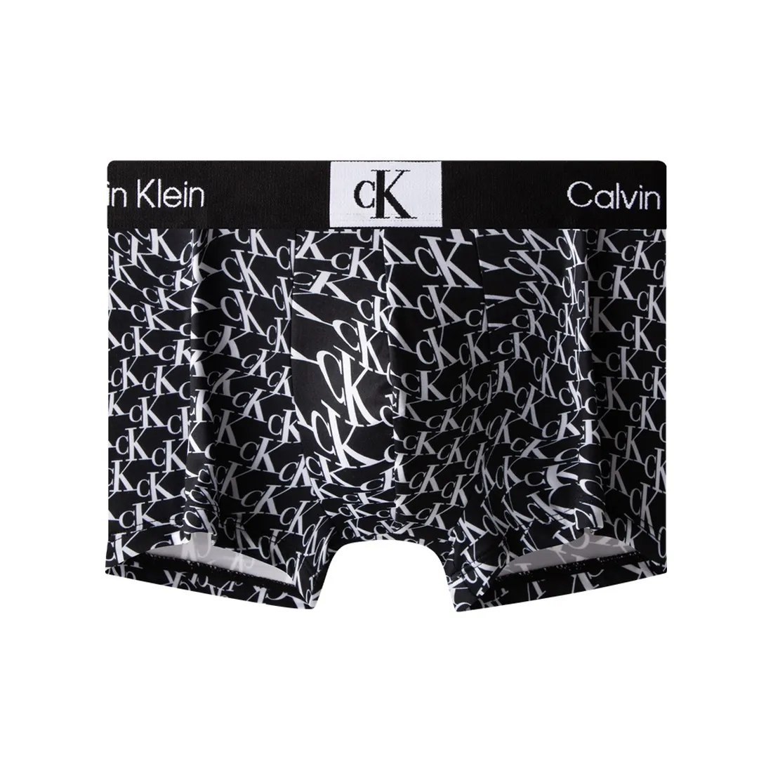 Calvin Klein Boxers Мужские Черные с Белым Печатным