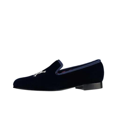 CROCKETT & JONES Лоферы Синий Мужские