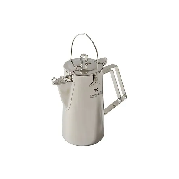 Snow Peak Outdoor Water Equipment Outdoor Water Bottle 1.8L Stainless Steel 115*247mm